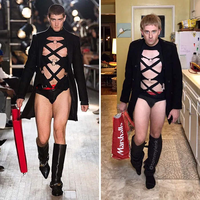 Tom Lenk As Helmut Lang Model