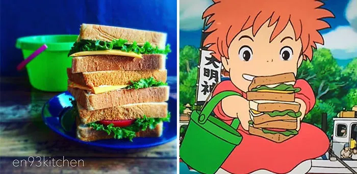 Sandwiches de Ponyo