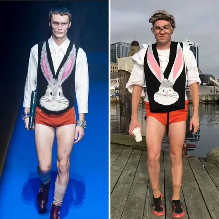 Tom Lenk As Gucci Model