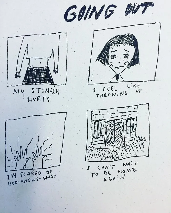 I Draw Trashy Comics About Anxiety (And Other Things)