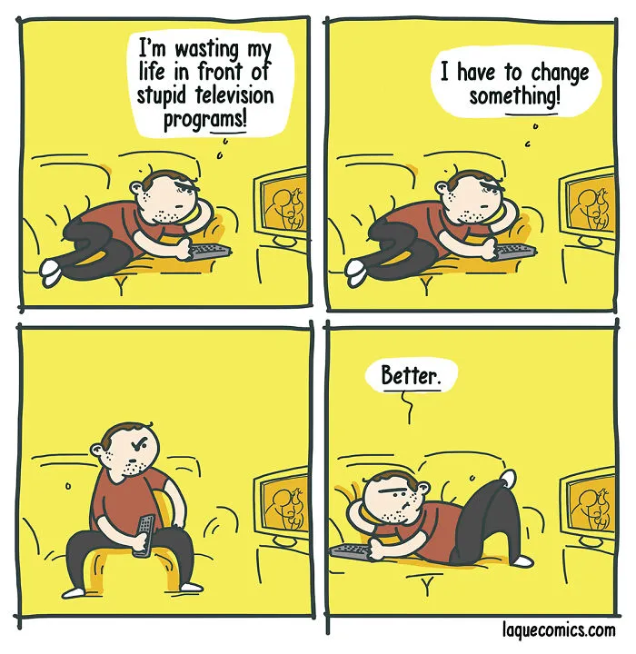 23 Darkly Humorous Comics That I Started Drawing 8 Months Ago To Escape Monotonous Routine