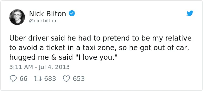 Uber Driver Pretended To Be My Relative