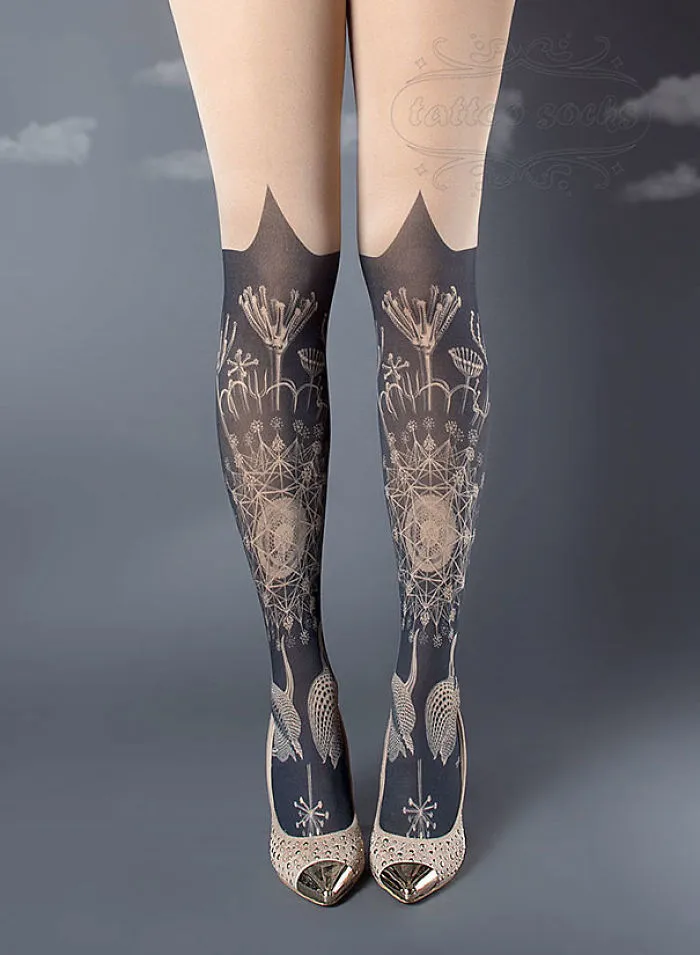 37 Tattoo Socks" Perfect For People Who Love Tattoos But Don't Want To Commit"