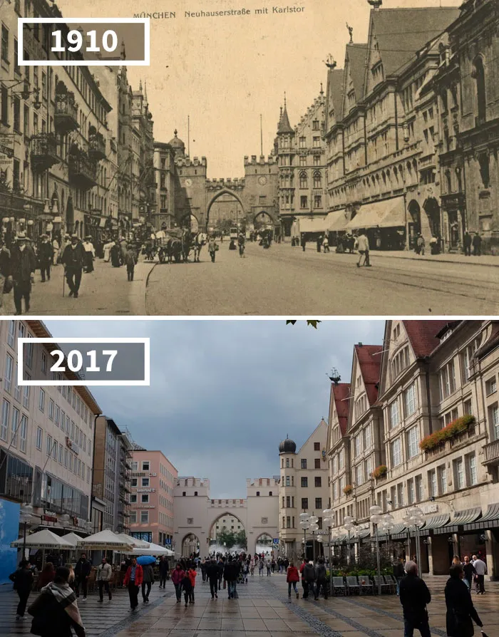 Karlstor, Munich, Germany , 1910 - 2017
