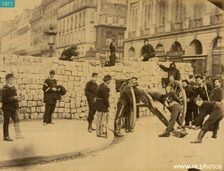 Rue De La Paix, Paris, France, 1871 - 2016