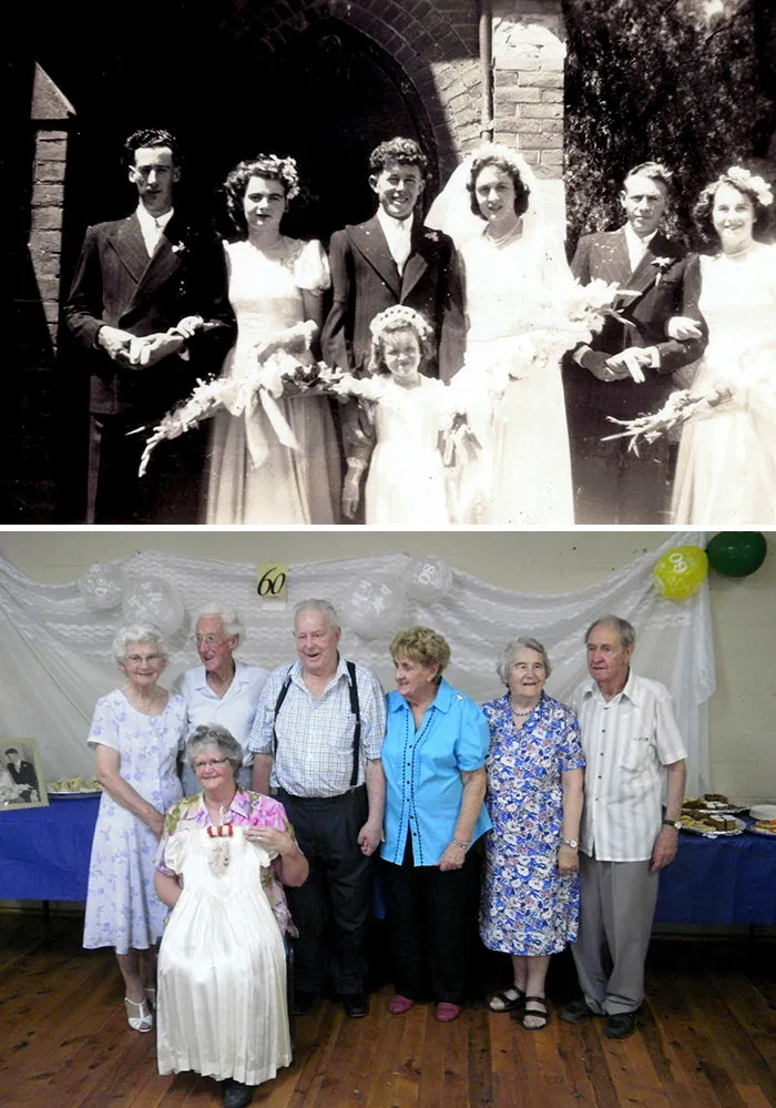 My Grandparents 60th Anniversary Full Wedding Party