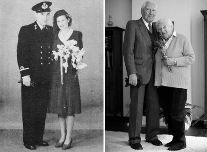 My Grand Father And Grand Mother On Their Marriage Ceremony And After 56 Years On Their 56th Marriage Anniversary