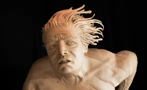 I Made This Wood Sculpture Of Gut Check