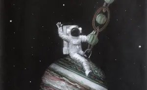I Imagined Mental Disorders As Space Illustrations