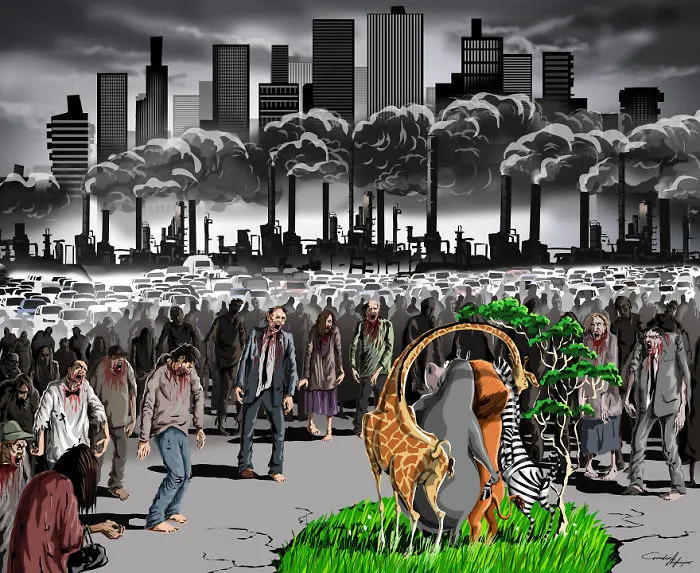 Satirical Illustrations Of Today’s Problems By Gunduz Agayev (Oldpics)