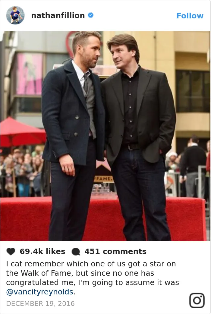 100 Times Nathan Fillion Proved He's The Funniest Guy Ever