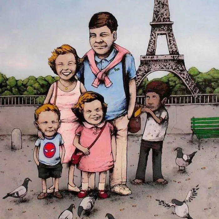 49 Controversial Illustrations By The French Banksy That Will Make You Think