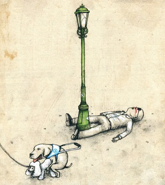 25+ Controvertidas ilustraciones creadas por el Banksy francés que te harán pensar