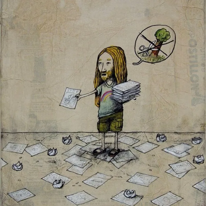 25+ Controvertidas ilustraciones creadas por el Banksy francés que te harán pensar