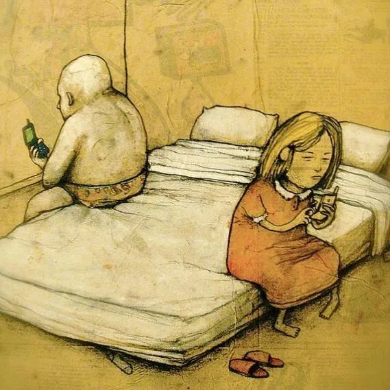 25+ Controvertidas ilustraciones creadas por el Banksy francés que te harán pensar
