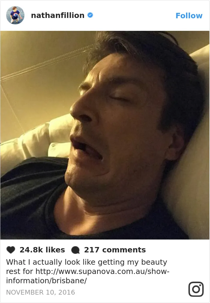 100 Times Nathan Fillion Proved He's The Funniest Guy Ever