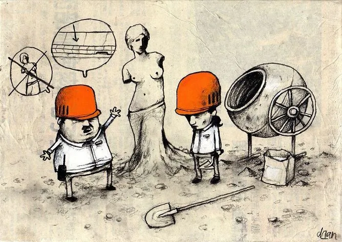 49 Controversial Illustrations By The French Banksy That Will Make You Think