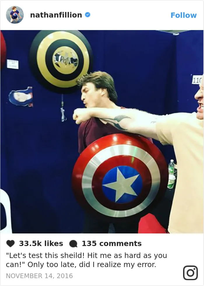 100 Times Nathan Fillion Proved He's The Funniest Guy Ever