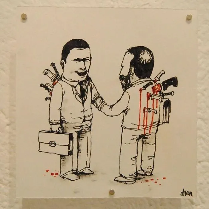 25+ Controvertidas ilustraciones creadas por el Banksy francés que te harán pensar