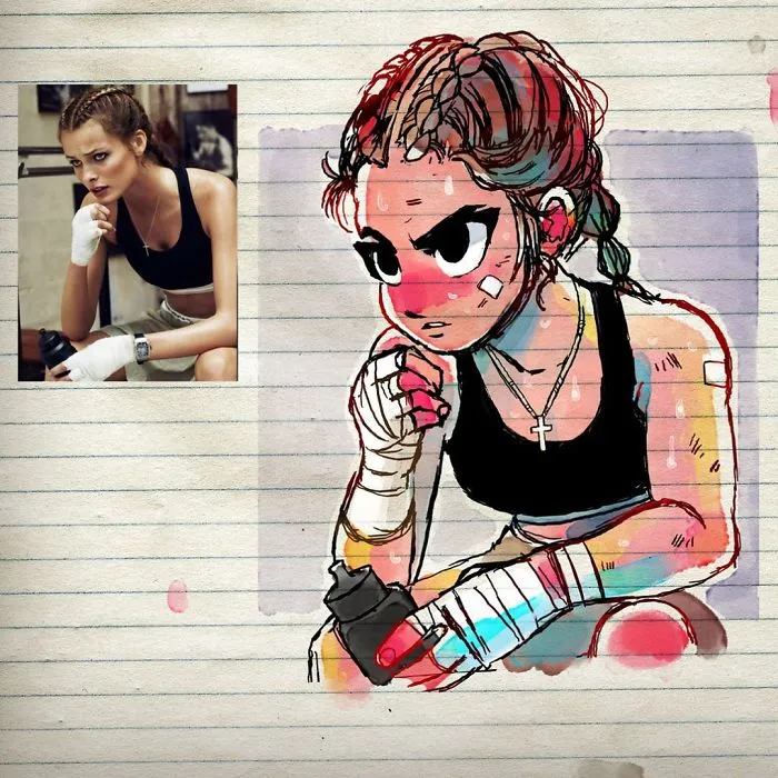 Illustrator Turns Strangers Into Manga-Like Characters, And The Result Is Pretty Awesome
