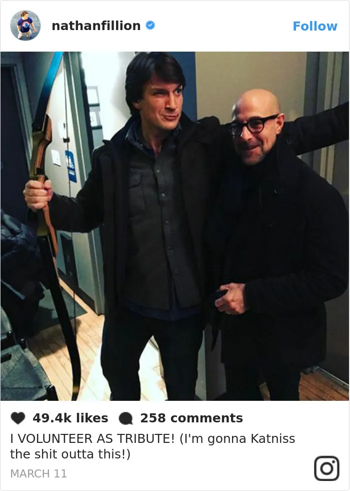 100 Times Nathan Fillion Proved He's The Funniest Guy Ever