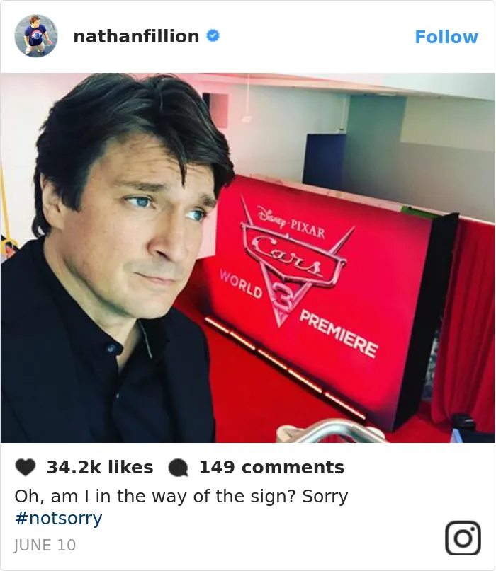 100 Times Nathan Fillion Proved He's The Funniest Guy Ever