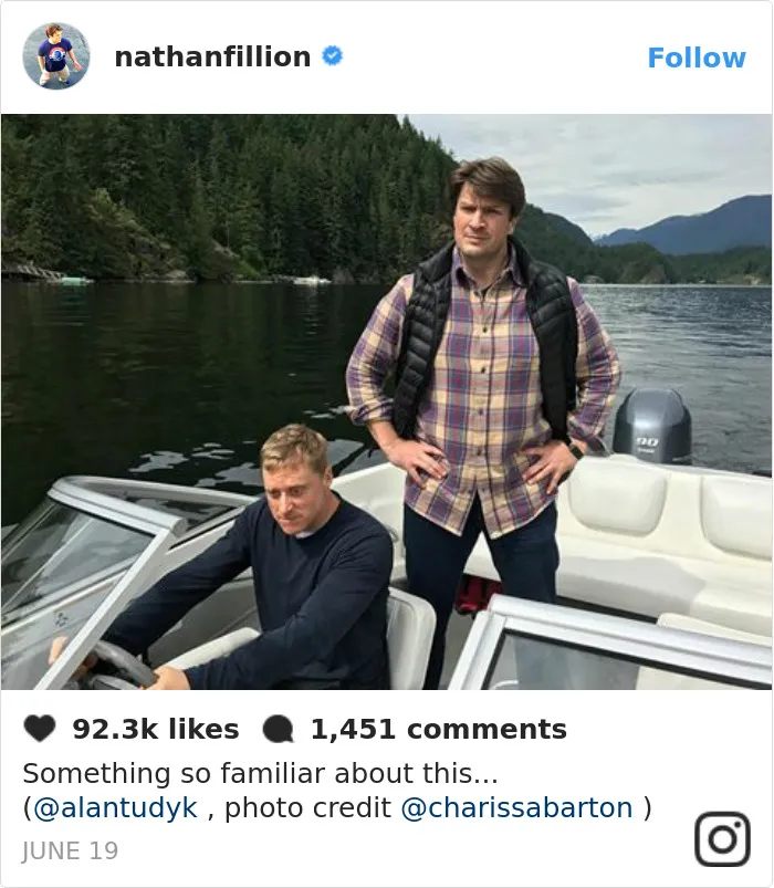 100 Times Nathan Fillion Proved He's The Funniest Guy Ever