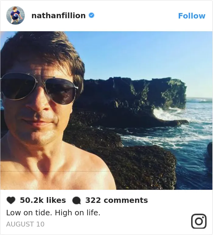 100 Times Nathan Fillion Proved He's The Funniest Guy Ever