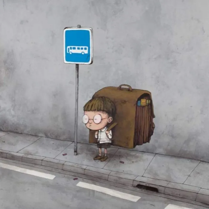 25+ Controvertidas ilustraciones creadas por el Banksy francés que te harán pensar