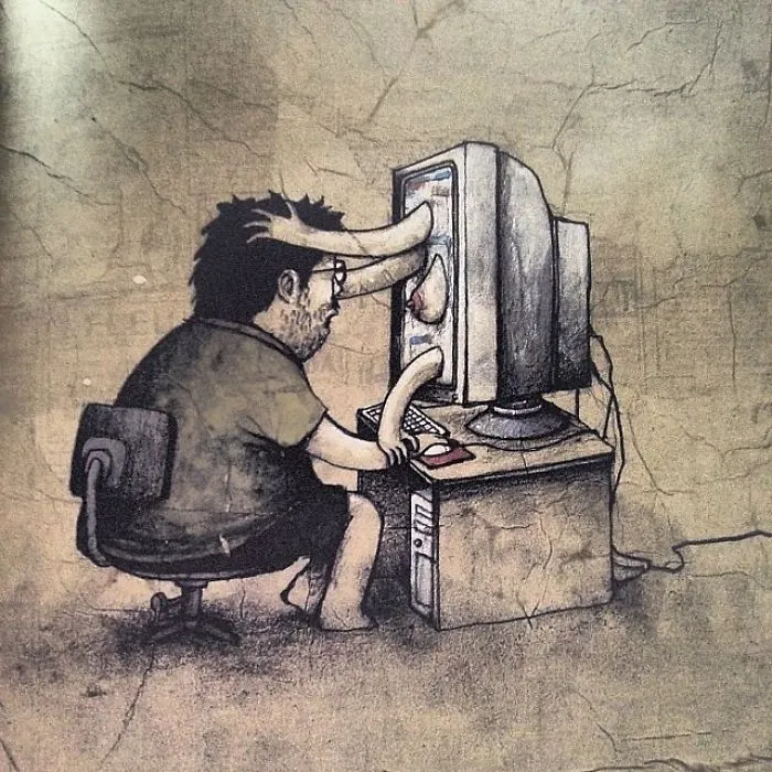 25+ Controvertidas ilustraciones creadas por el Banksy francés que te harán pensar