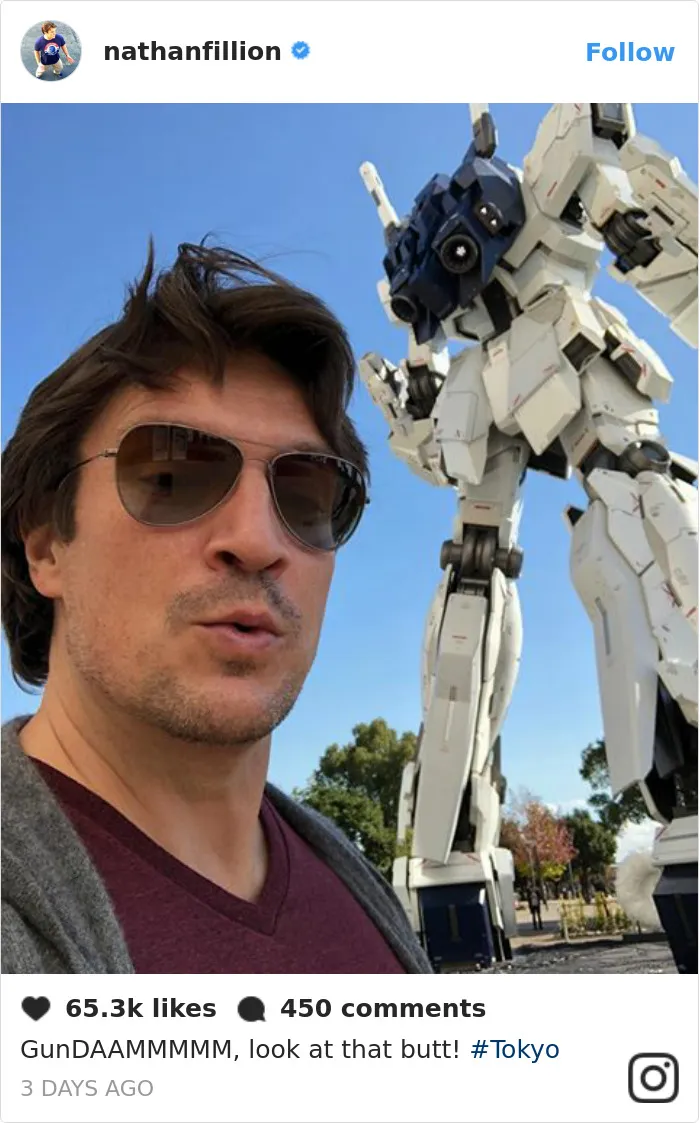 100 Times Nathan Fillion Proved He's The Funniest Guy Ever