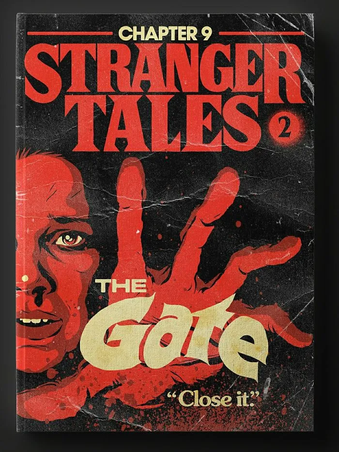 Brazilian Artist Creates Novel Covers For Each Episode Of The Stranger Things 2 Series