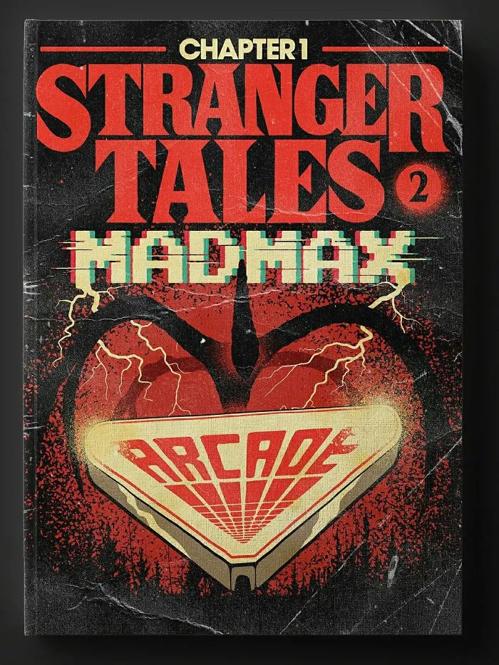 Brazilian Artist Creates Novel Covers For Each Episode Of The Stranger Things 2 Series