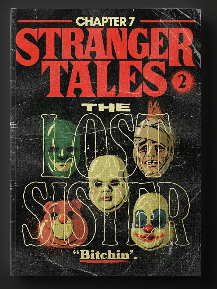Brazilian Artist Creates Novel Covers For Each Episode Of The Stranger Things 2 Series