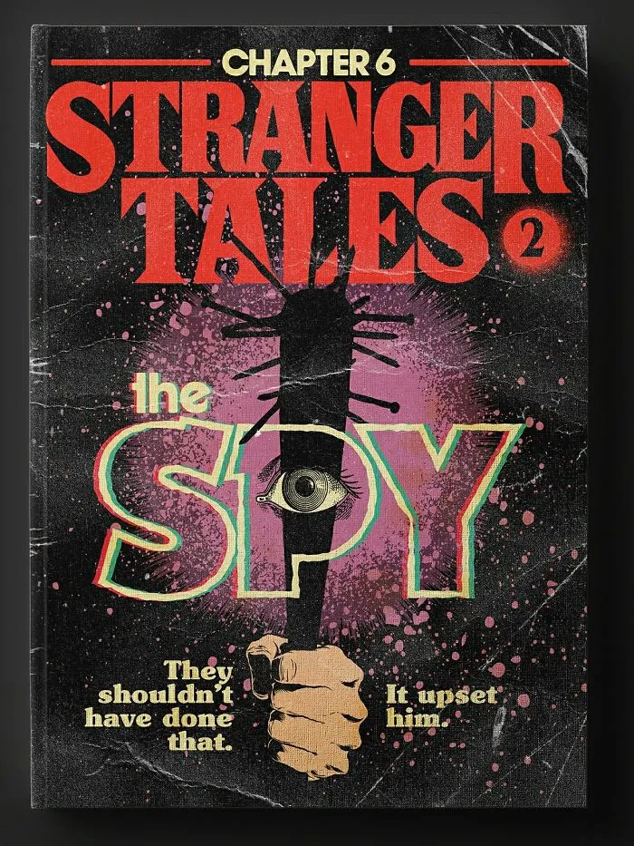 Brazilian Artist Creates Novel Covers For Each Episode Of The Stranger Things 2 Series