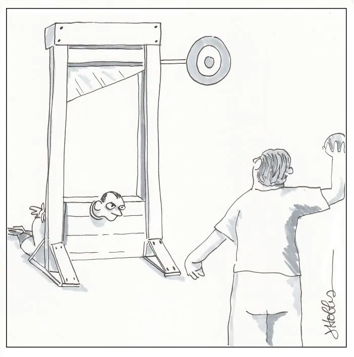 Guillotine Booth