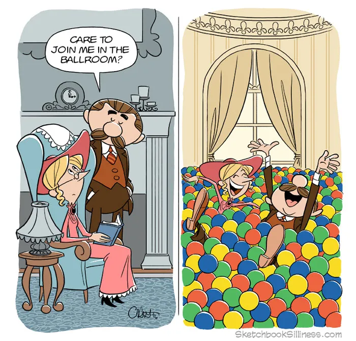 66 Funny Comics That I've Been Creating For 2 Years To Make People Smile