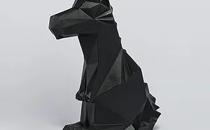 A Black Dragon Candle That Melts To Reveal A Skeleton