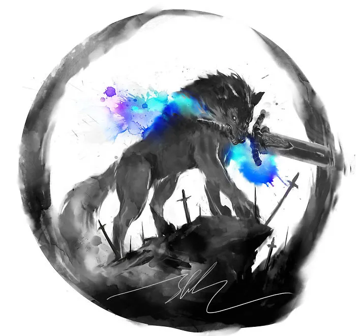 Great Grey Wolf Sif