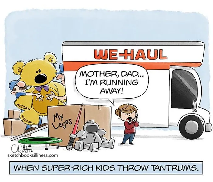 66 Funny Comics That I've Been Creating For 2 Years To Make People Smile