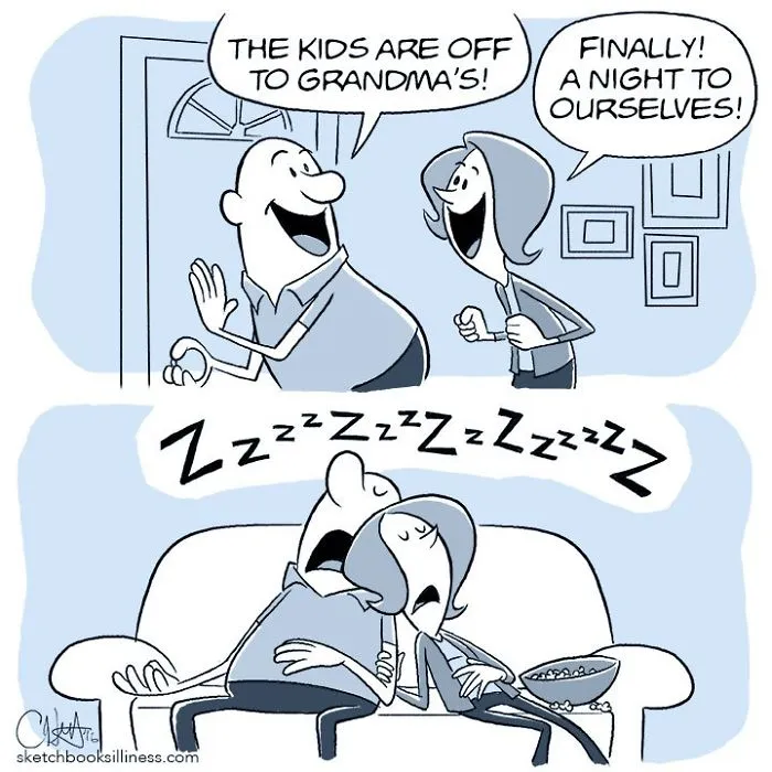 66 Funny Comics That I've Been Creating For 2 Years To Make People Smile