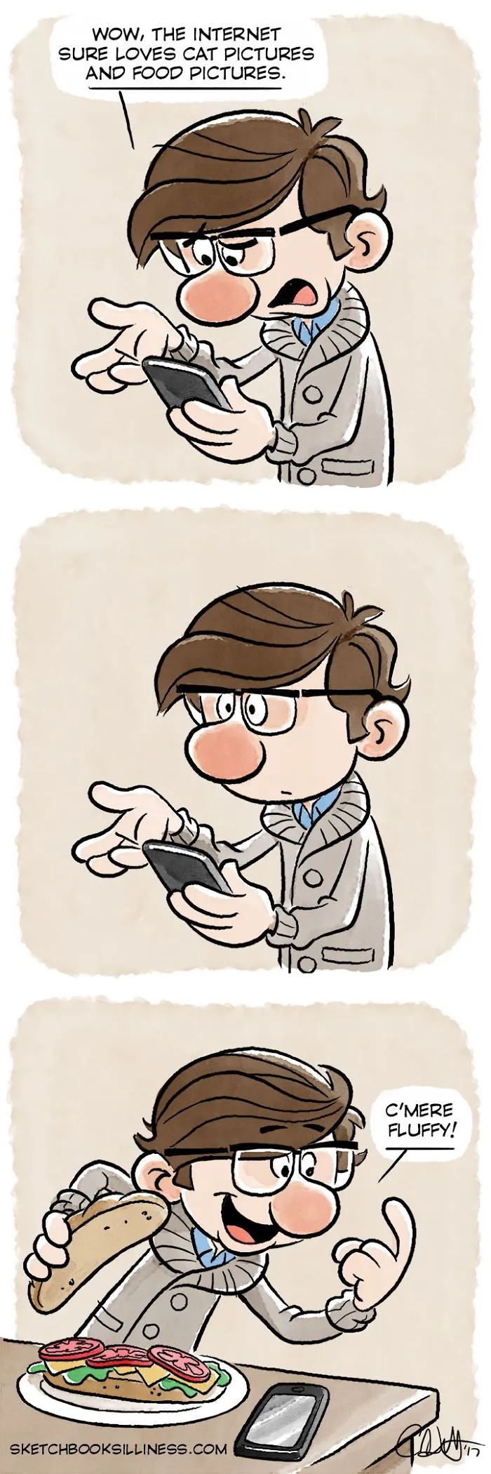 66 Funny Comics That I've Been Creating For 2 Years To Make People Smile