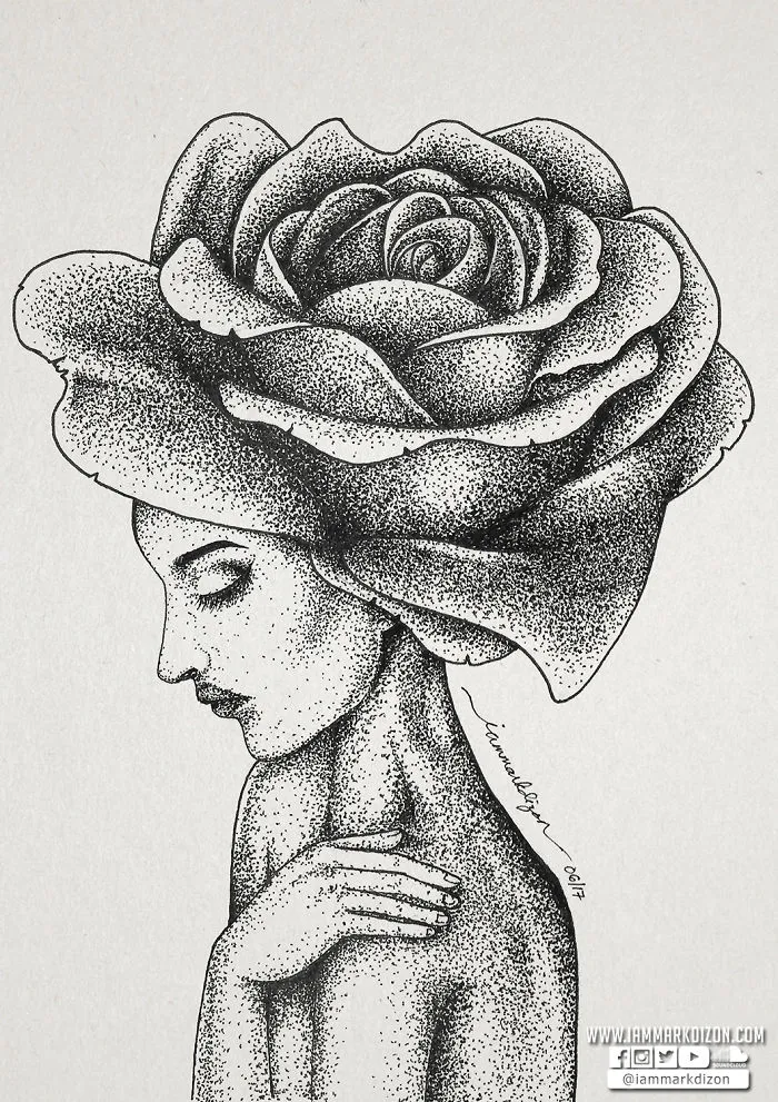 My Portraits Are Created From Thousands Of Dots