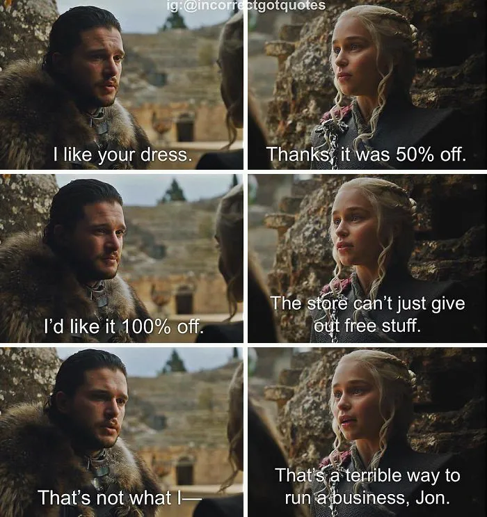 35 Hilariously Incorrect 'Game of Thrones' Quotes That Made Us Die From Laughter