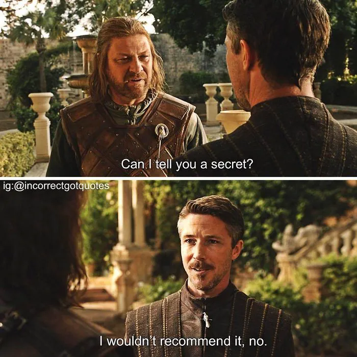 35 Hilariously Incorrect 'Game of Thrones' Quotes That Made Us Die From Laughter