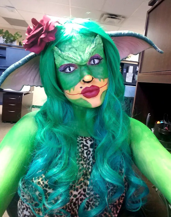 I Was Greta The Gremlin From The Movie "Gremlins 2"