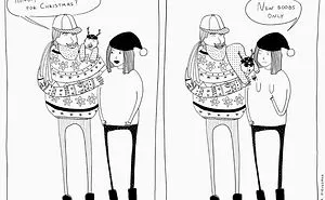 "Honey, What Do You Want For Christmas? New Boobs Only..."- Millennial Mom Illustrates Her Life In Comics