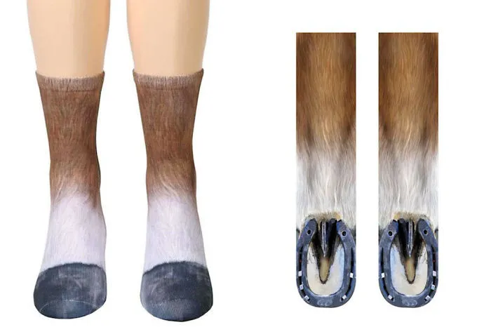 These Hyper-Realistic Socks Will Turn Your Feet Into Beautiful Animal Paws
