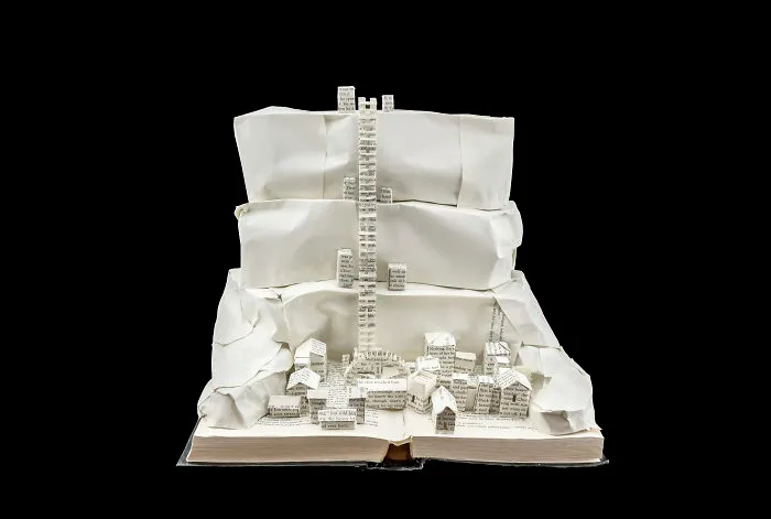 The Wall And Castle Black. Made From "A Storm Of Swords"