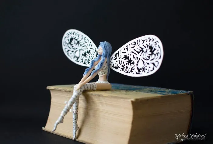 I Make Paper Miniatures By Upcycling Old Books